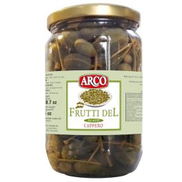 Capers with stem in Arco vinegar 1 kg