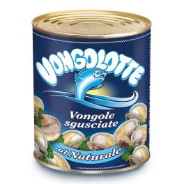 Natural shelled clams Vongolotte 1Kg