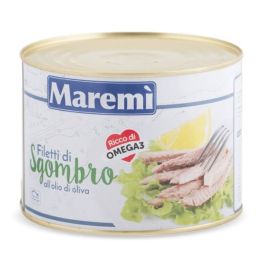 Mackerel Fillets in Olive Oil Maremi 1.7 kg