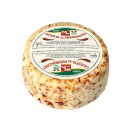 Mixed caciotta with chili 1.2 kg