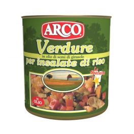 Vegetables for rice salads in sunflower oil Arco 3 kg