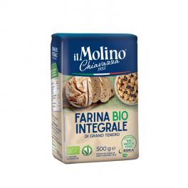 Organic wholemeal flour 500g Il molino Chiavazza