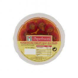Peppers with anchovies i Peperbuoni 200g