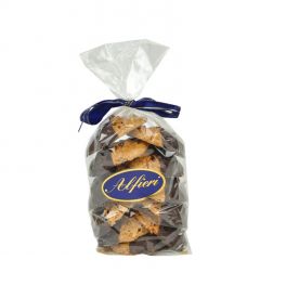 Alfieri hazelnut and chocolate crunchy biscuit
