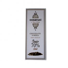 Schwarze Modica-Schokolade