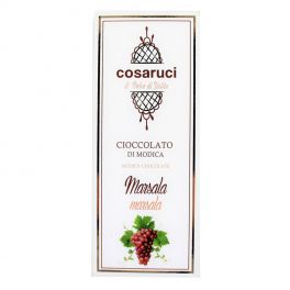 chocolat Modica avec du vin Marsala