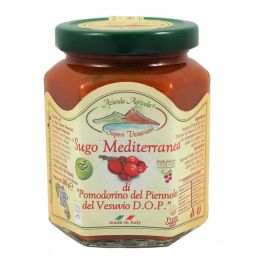 Mediterrane Sauce mit Piennolo-Tomate DOP