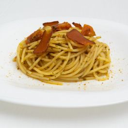 Spaghettoni mit Thunfischrogen box