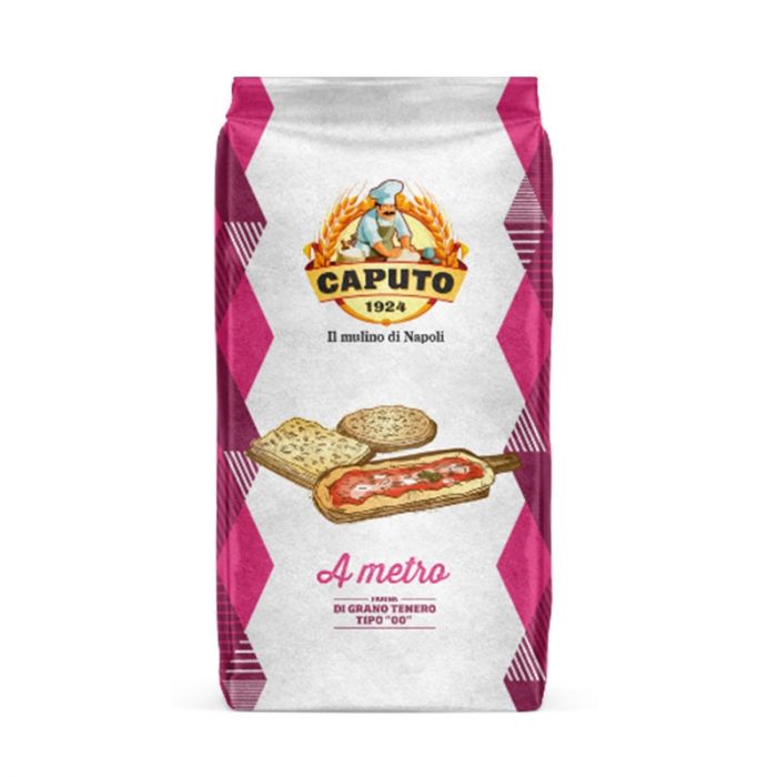 Acheter en ligne farine à pizza Caputo au mètre 25Kg - foodexplore